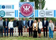 Torres se reunió en Comodoro con las máximas autoridades de la Sociedad Rural Argentina