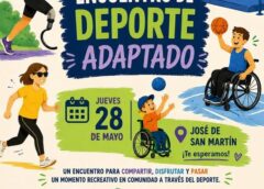 *José de San Martín será sede del Encuentro de Deporte Adaptado*