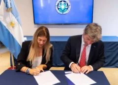 Papaiani firmó con Nación la adhesión al Programa de Restitución de Derechos para Víctimas de Trata