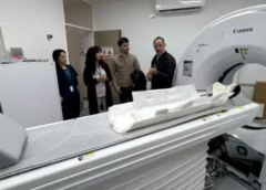 Llegó el nuevo tomógrafo al Hospital de Alta Complejidad «María Humphreys» y en los próximos días estará operativo