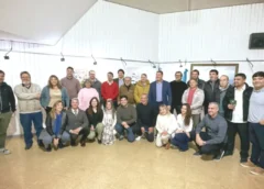 El intendente Biss compartió encuentro con periodistas