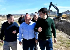 Plan Galina: Torres destacó los avances de la Circunvalación y aseguró que “es una obra fundamental para Puerto Madryn”