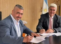 La Procuración y el Ministerio de Seguridad firmaron un convenio para incorporar Espejo Chubut en las dependencias policiales