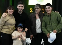 Torres encabezó una jornada histórica en Facundo y anunció la llegada del gas por red